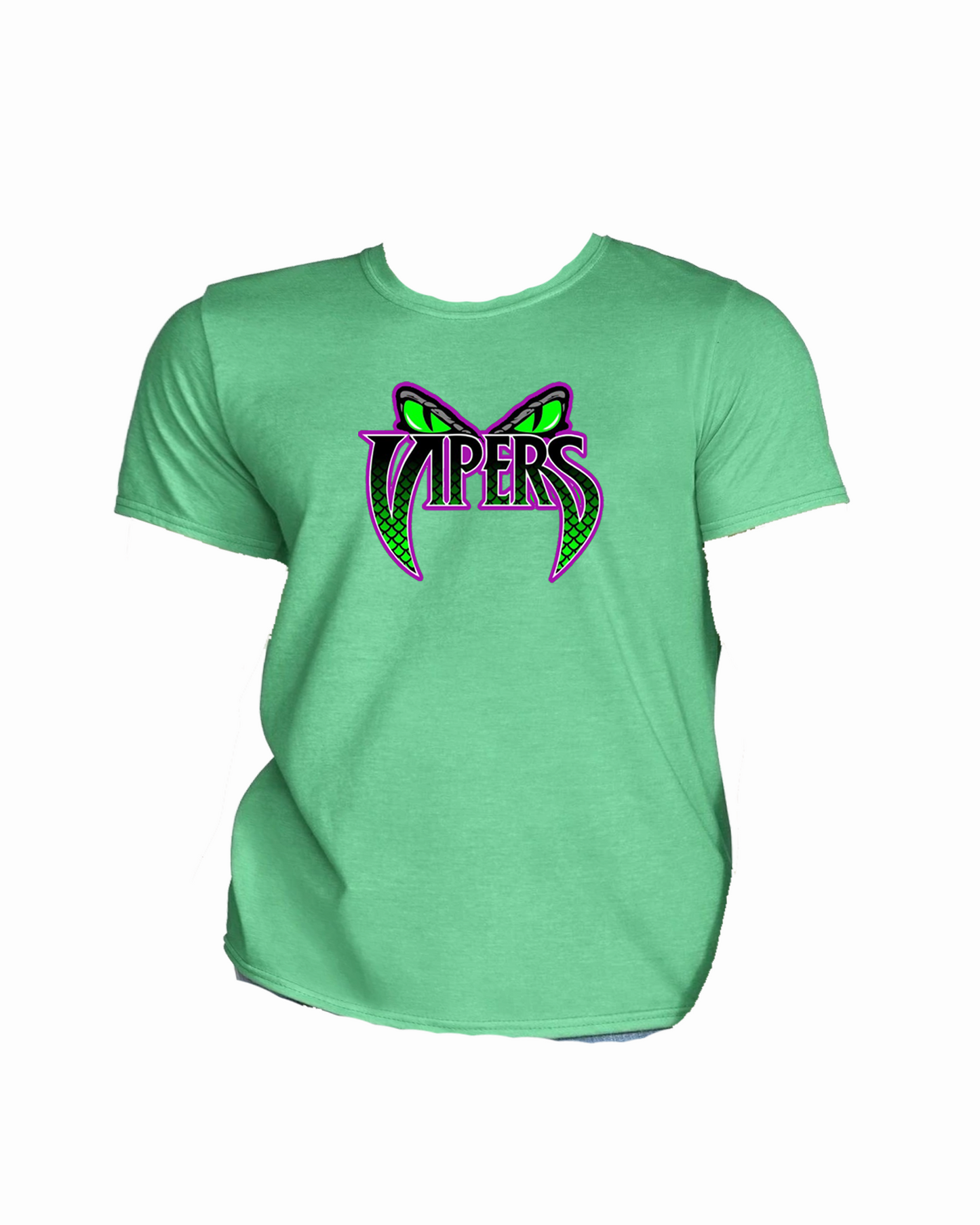 Heather Purple Vipers Gildan Softstyle T-Shirt